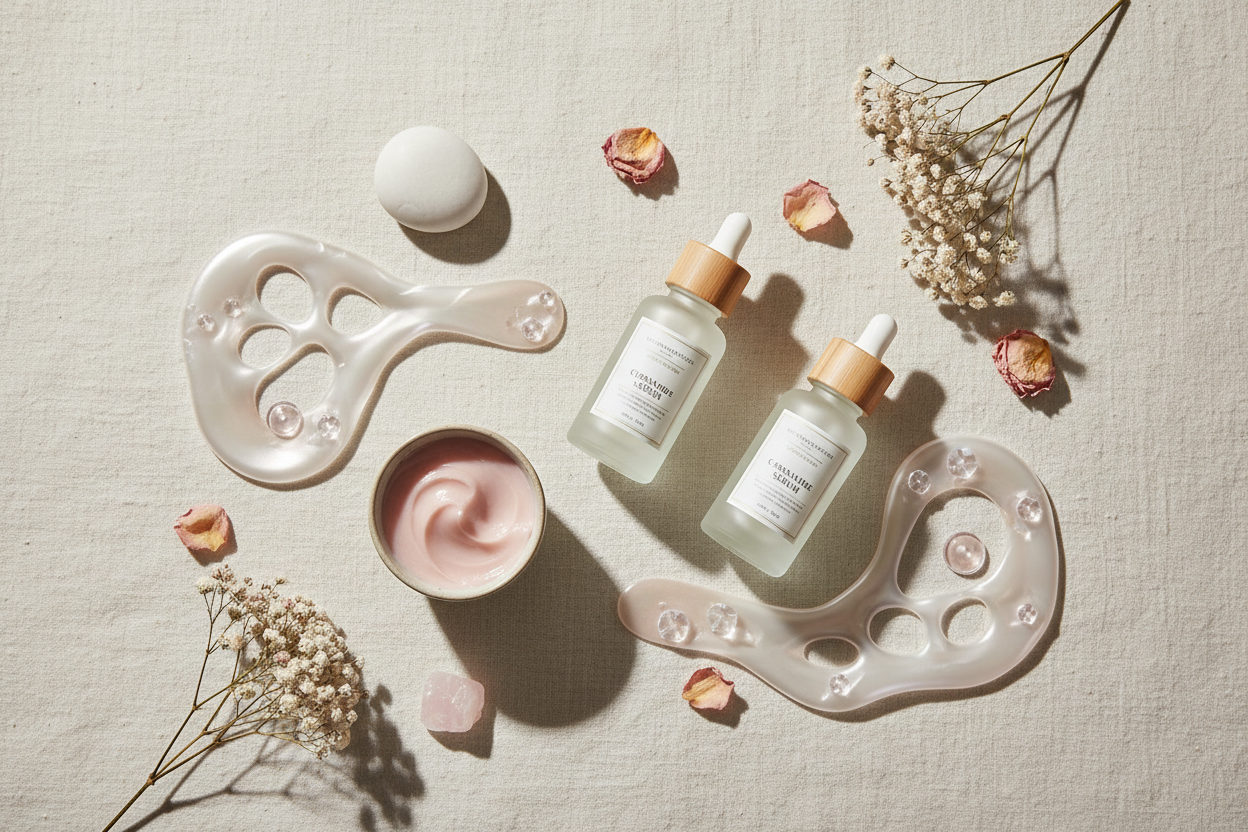 Damaged skin barrier repair with ceramides - Korean skincare guide