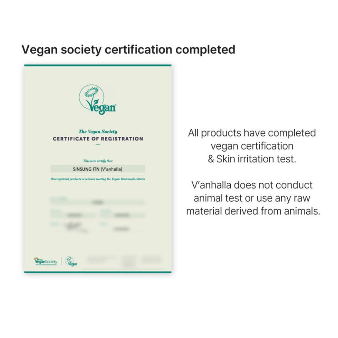 Vegan certified skincare – V’anhalla Cica Calm Gel Cream cruelty-free and plant-based