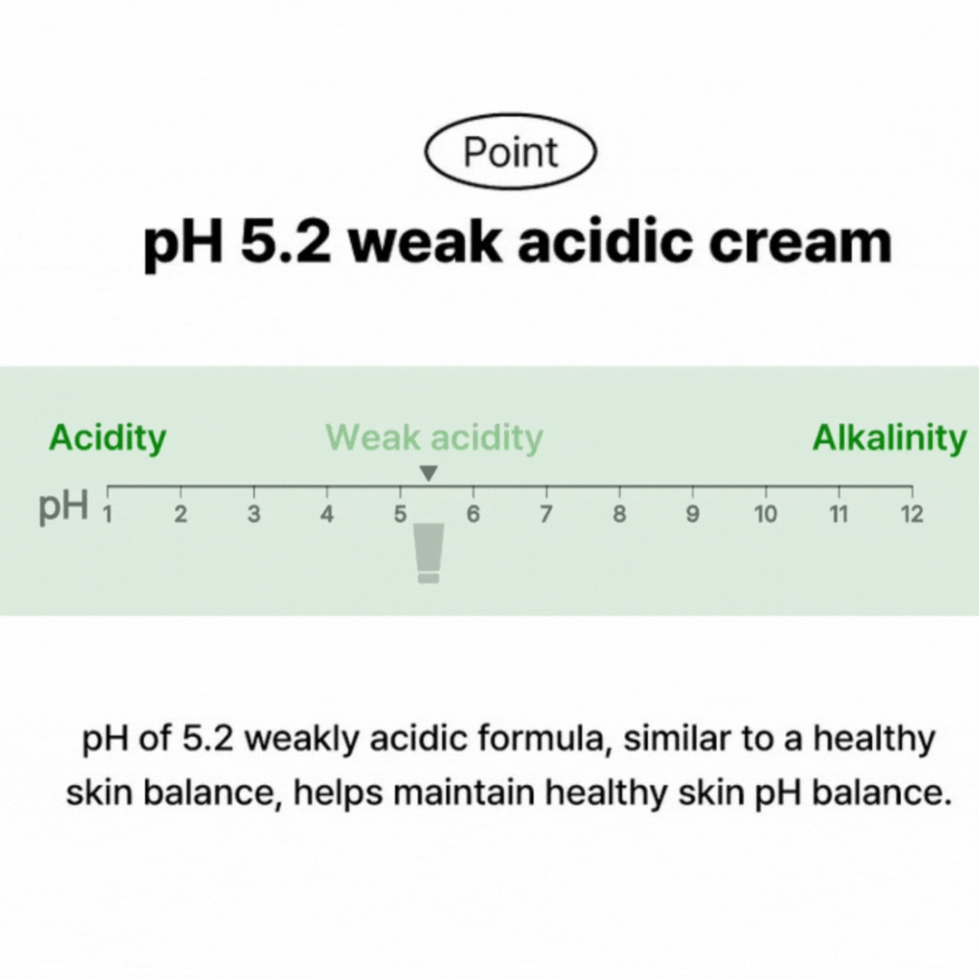 V’anhalla Cica Calm Cream – balanced weak acidic pH 5.2 for skin health