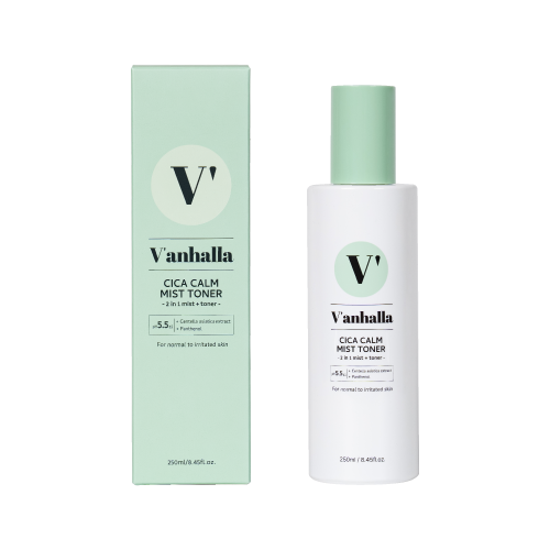 V’anhalla Cica Calm Mist Toner 250ml – soothing toner for normal to irritated skin