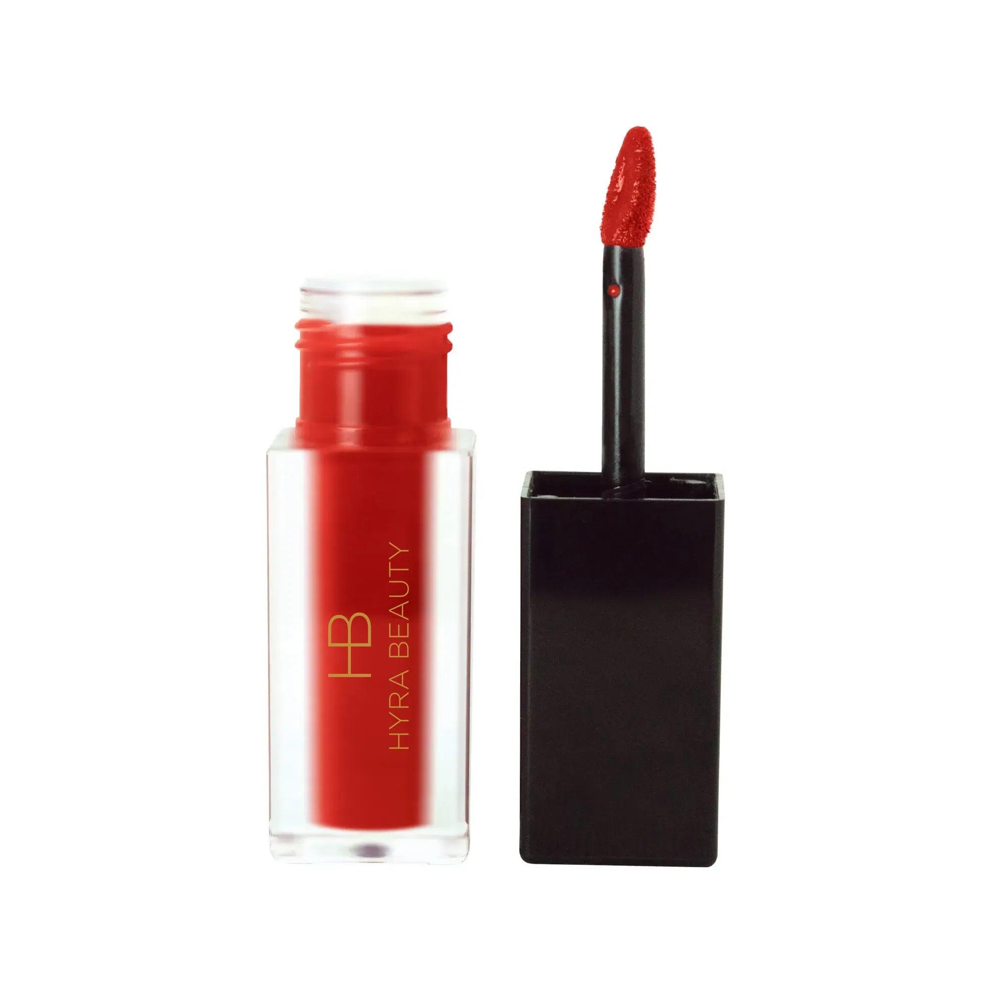 Matte Lip Stain - Scarlet Red - Hyra Beauty